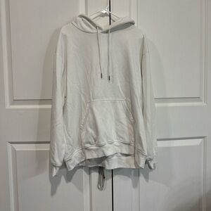 H&M white Hoodie Sweater